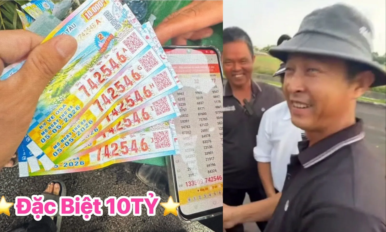 Nhân viên trại hòm ở Tây Ninh trúng độc đắc 10 tỷ đồng