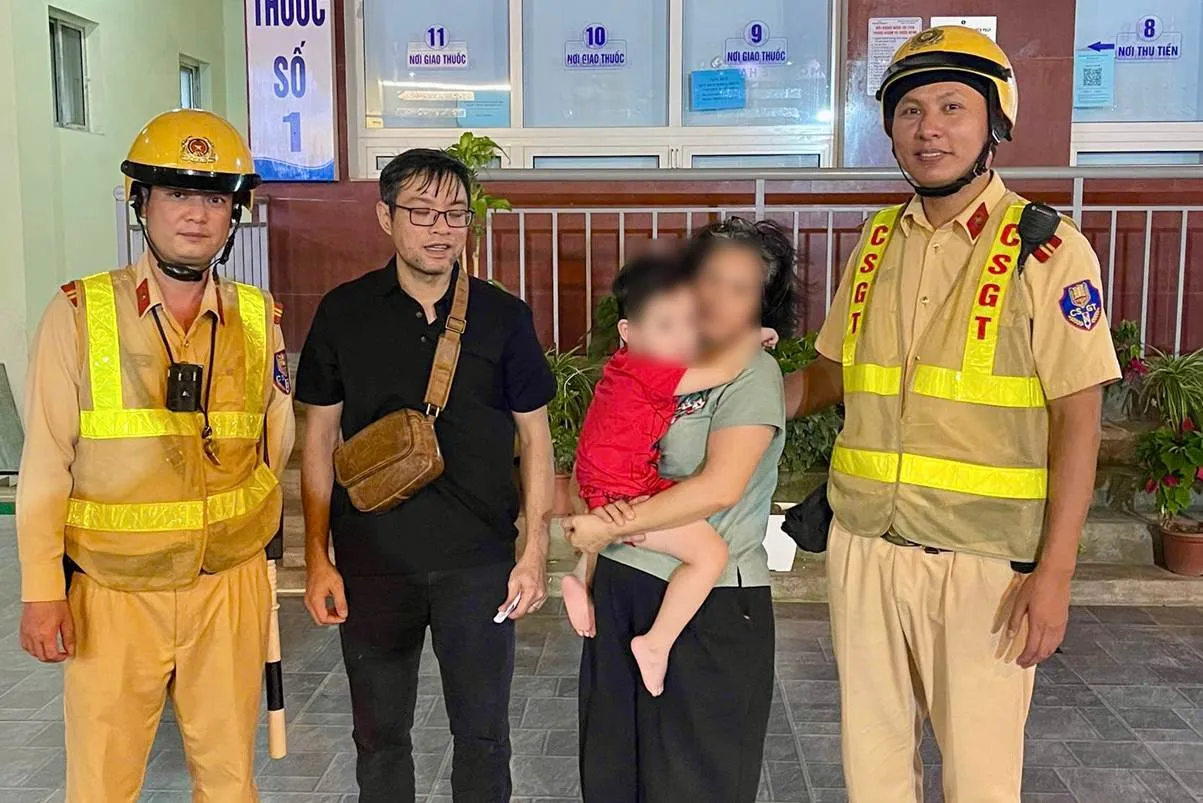Nhờ được cấp cứu kịp thời, cháu bé đã được lấy dị vật ra ngoài an toàn