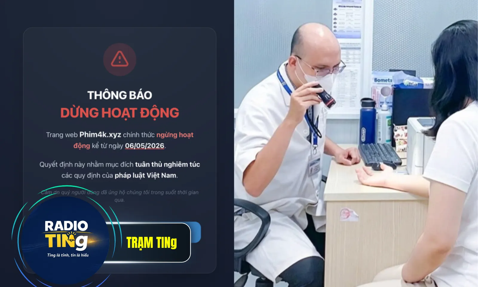 Điểm tin sáng 8/5: Tạm biệt loạt website lậu | Thông tin đáng báo động về căn bệnh giang mai