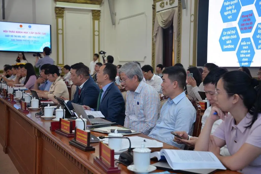  Luật Đô thị đặc biệt hướng đến phân quyền mạnh mẽ, thực chất cho TPHCM