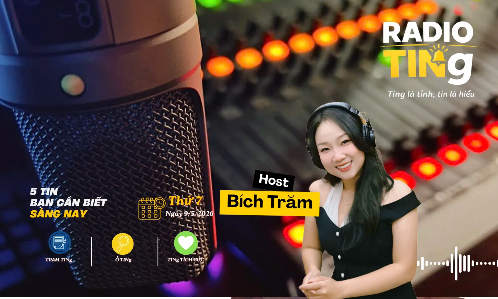 RADIO TINg 9/5: Cuối tuần gõ cửa… từ sức khỏe, giao thông đến bí mật vì sao muỗi chỉ “mê” mỗi bạn 