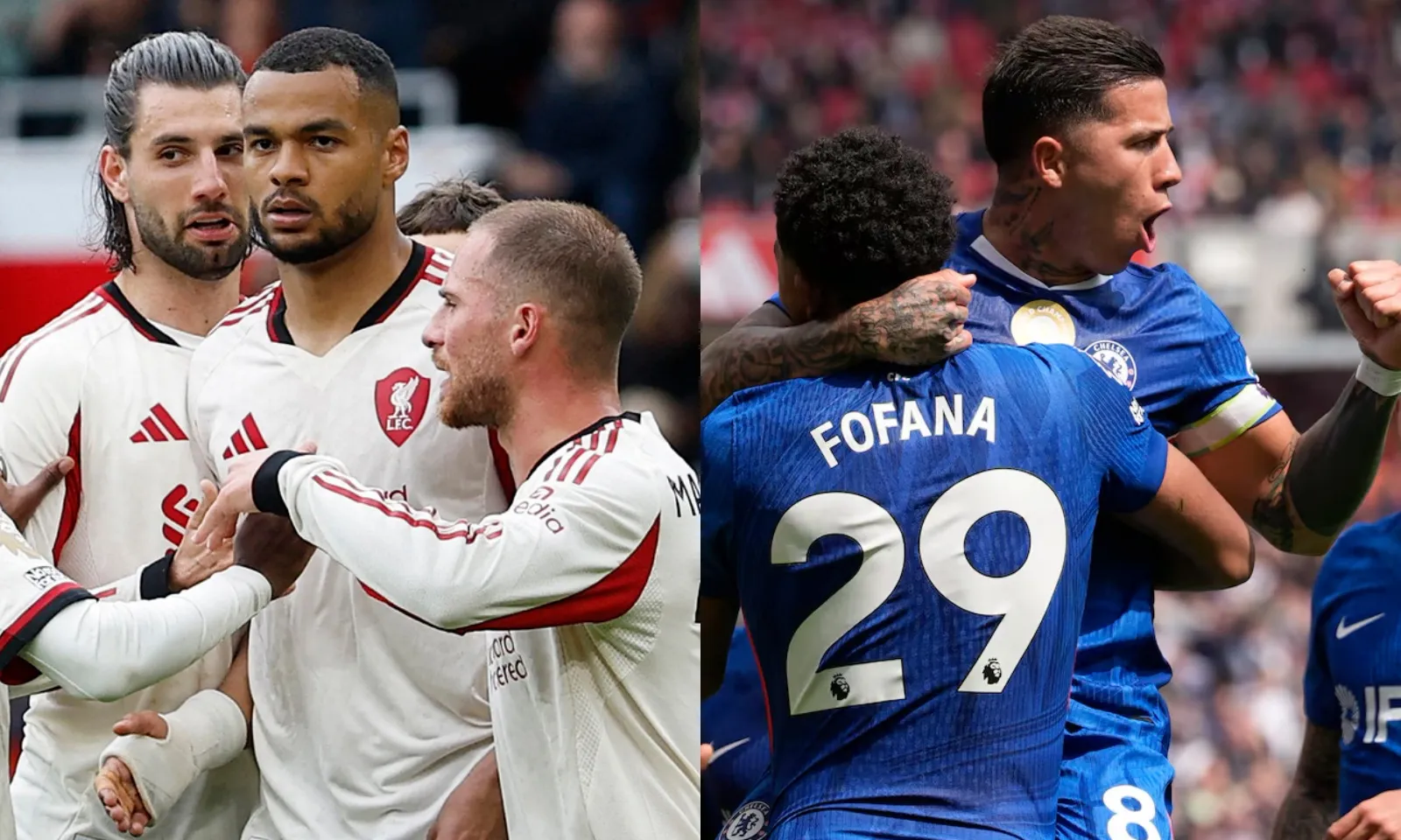 Gakpo và Enzo lập công, Liverpool bất phân thắng bại với Chelsea