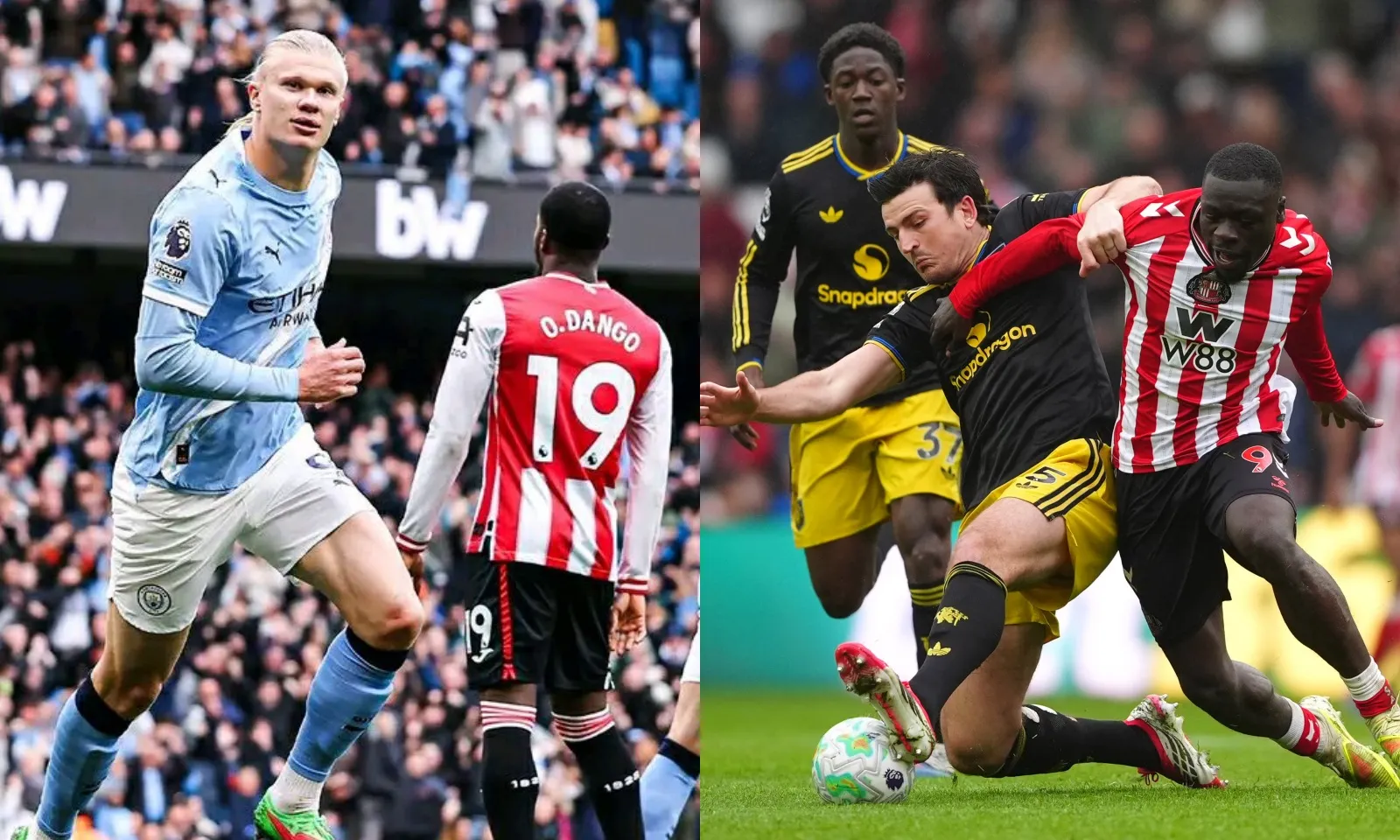 Kết quả Ngoại hạng Anh hôm nay: Doku cứu rỗi Man City | MU hoà bế tắc