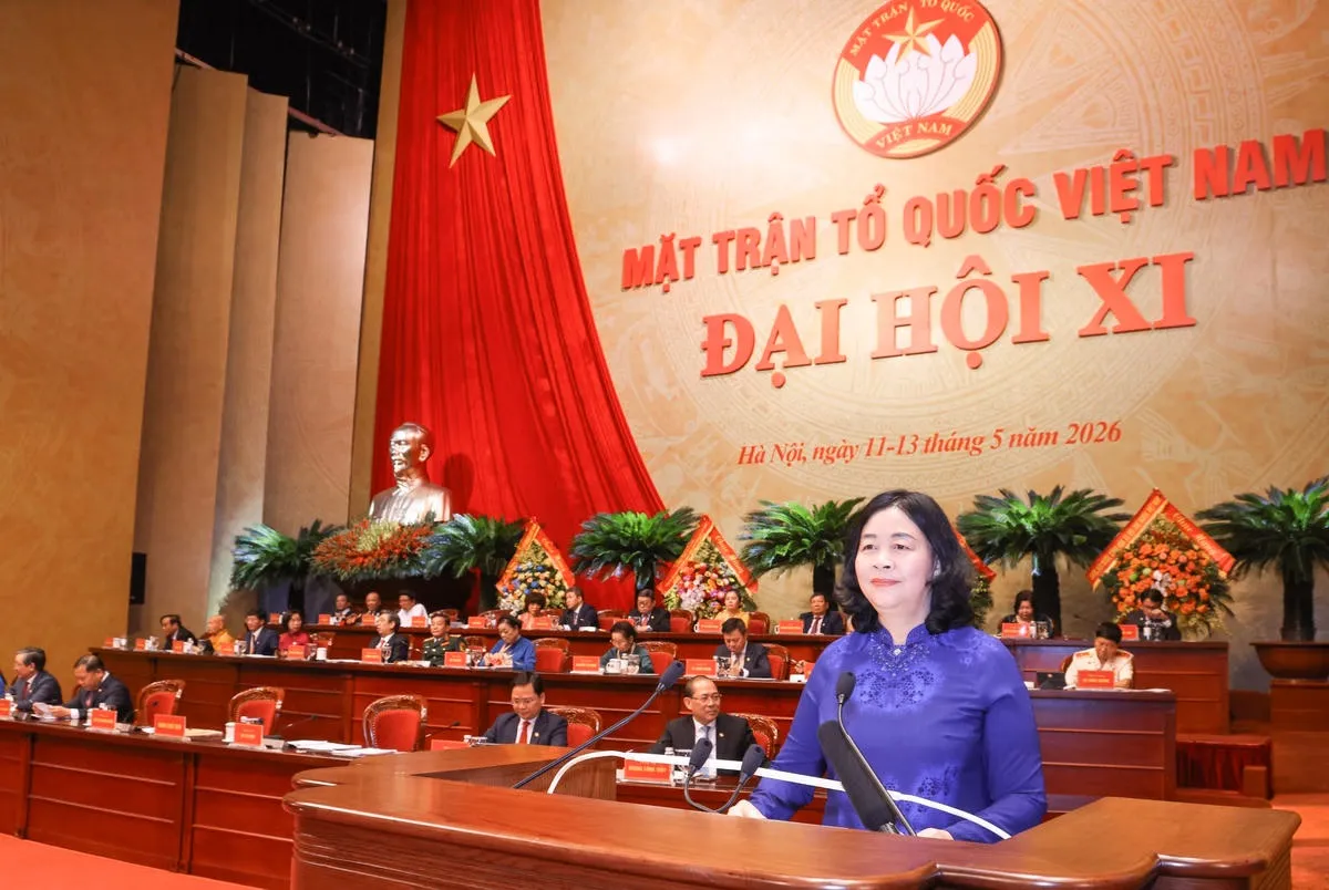 Chủ tịch Ủy ban Trung ương MTTQ Bùi Thị Minh Hoài
