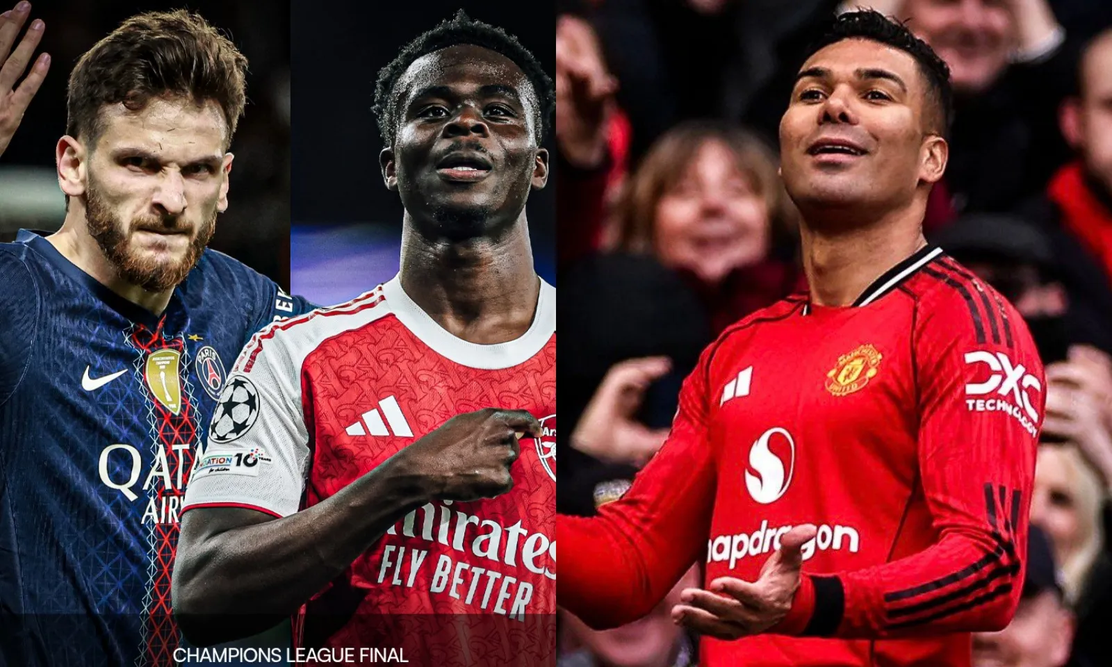 Casemiro chỉ ra cơ sở để Arsenal đánh bại PSG