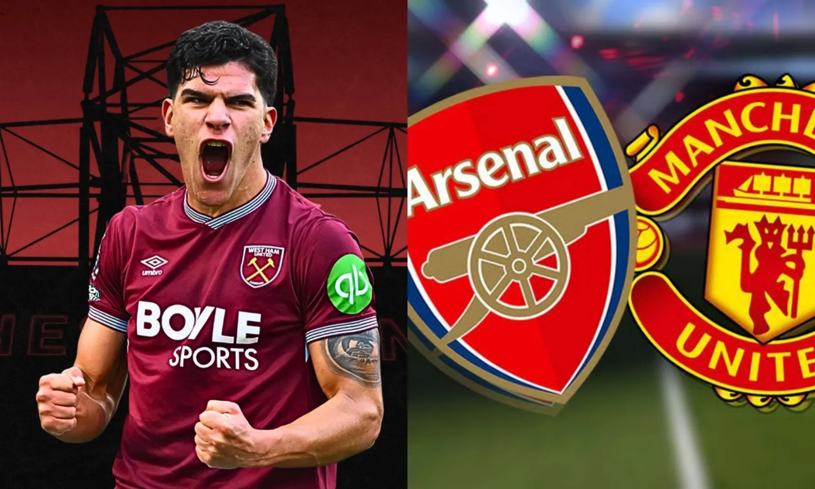 Arsenal đối đầu MU trong phi vụ tiền vệ công thủ toàn diện