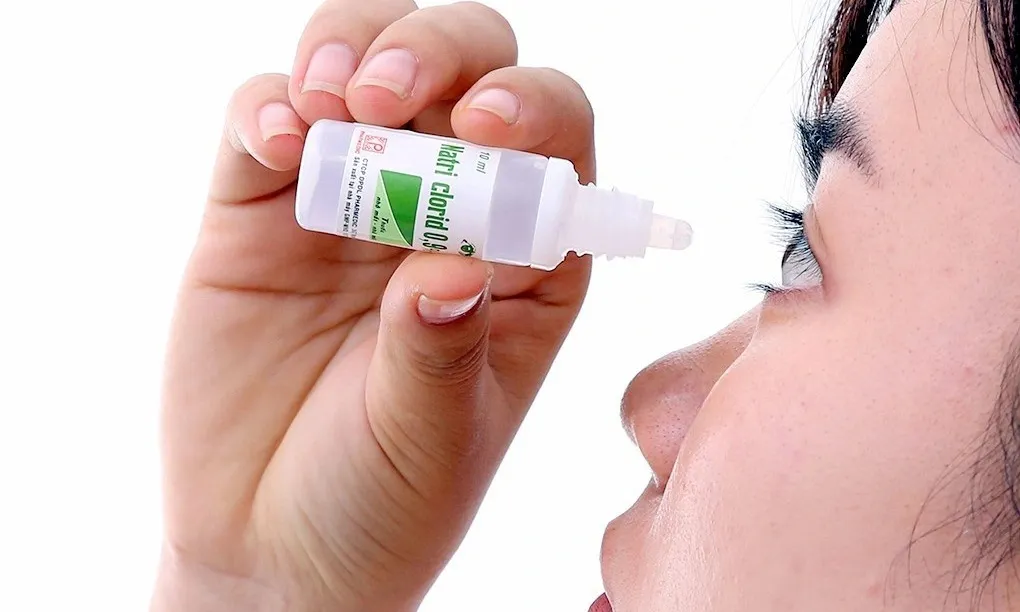 Lô thuốc nhỏ mắt Natri clorid 0,9% bị thu hồi trên phạm vi toàn quốc