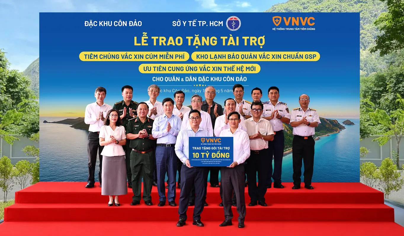 Buổi lễ trao tặng tài trợ