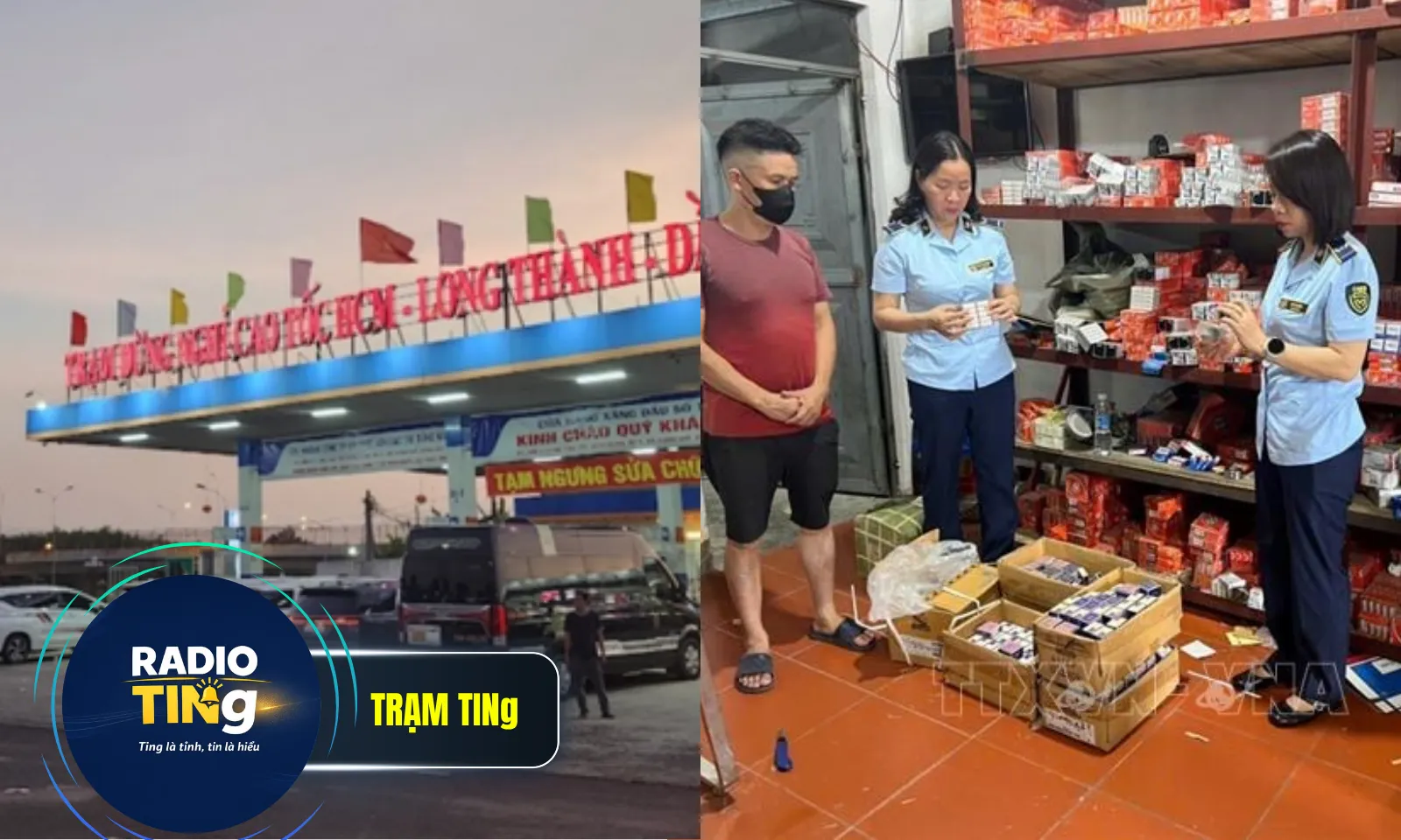 Điểm tin chiều 16/5: Đồng Nai: Sớm xử vụ cây xăng cao tốc | Thu giữ 2.000 sản phẩm giả mạo nhãn hiệu