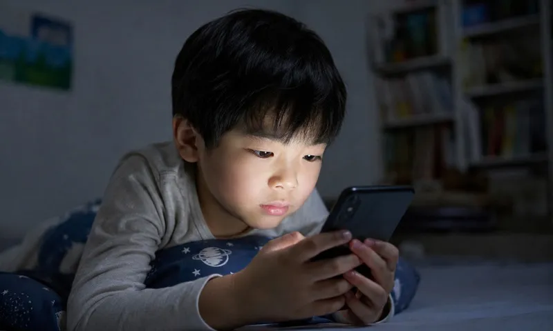 Khi internet trở thành “người giữ trẻ” của nhiều gia đình