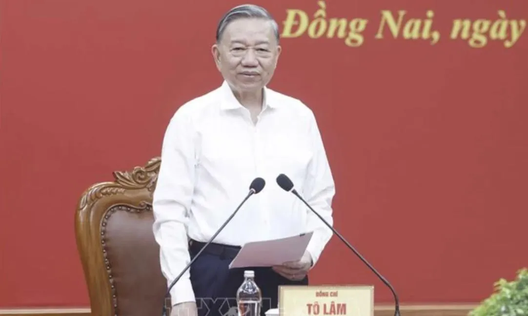 Tổng Bí thư, Chủ tịch nước Tô Lâm làm việc với Ban Thường vụ Thành ủy Đồng Nai