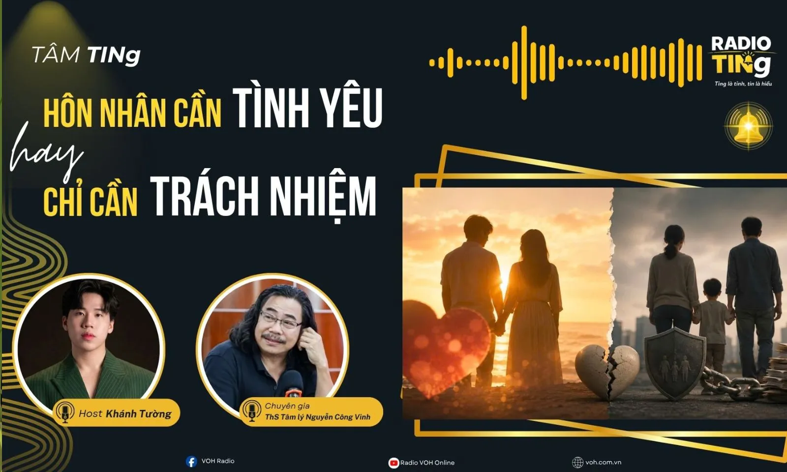 Hôn nhân có thật sự cần tình yêu… hay chỉ cần trách nhiệm?