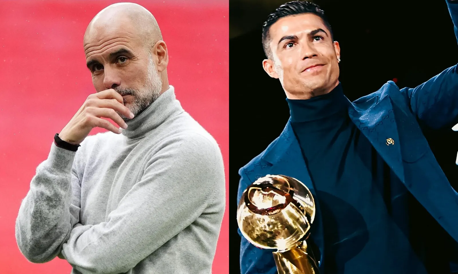 Pep Guardiola được mời làm thầy Ronaldo với mức lương không tưởng