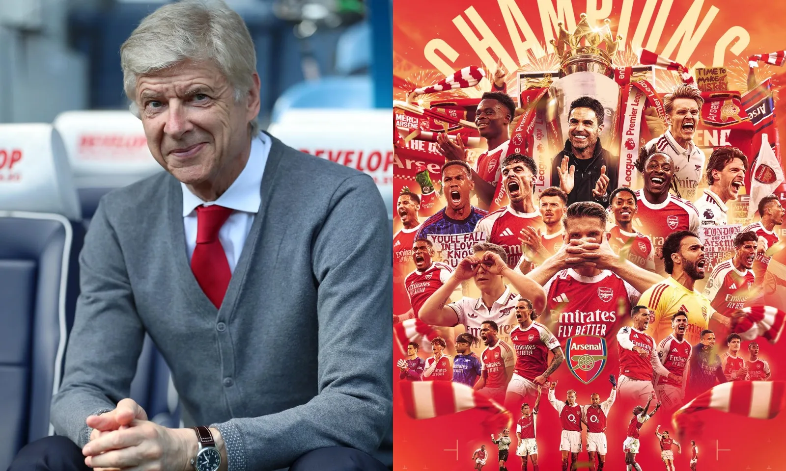 Wenger phấn khích nhắn nhủ Arsenal sau khi giải cơn khát vô địch 2 thập kỷ
