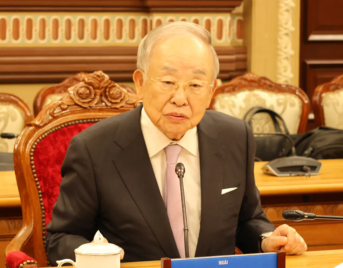 Ông Sohn Kyung Shik, Chủ tịch Tập đoàn CJ Hàn Quốc