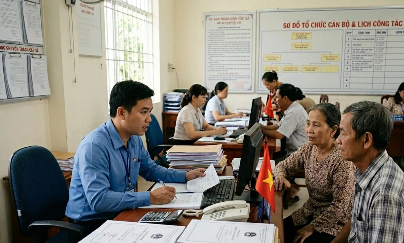 Chốt mốc kết thúc hoạt động của cán bộ không chuyên trách cấp xã