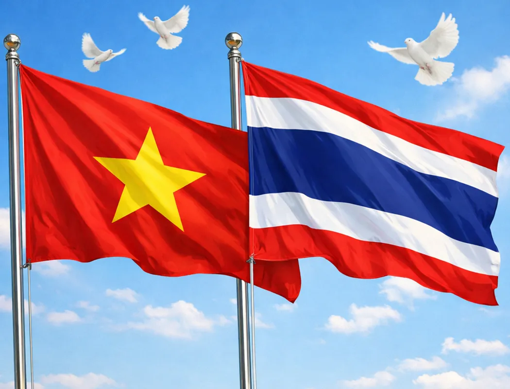 Cờ Việt Nam - Thái Lan