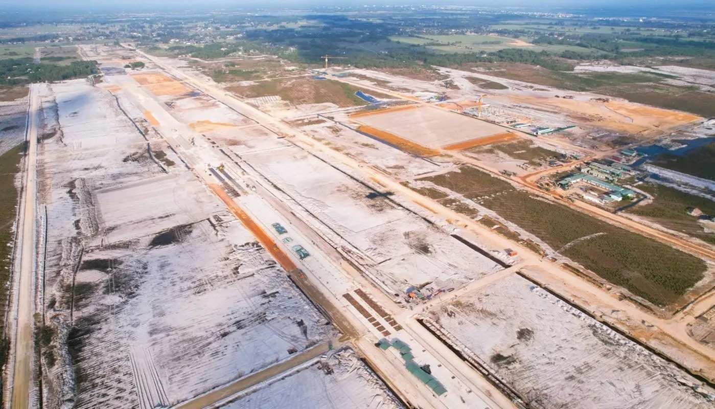 Dự án sân bay Quảng Trị đang dần hoàn thiện