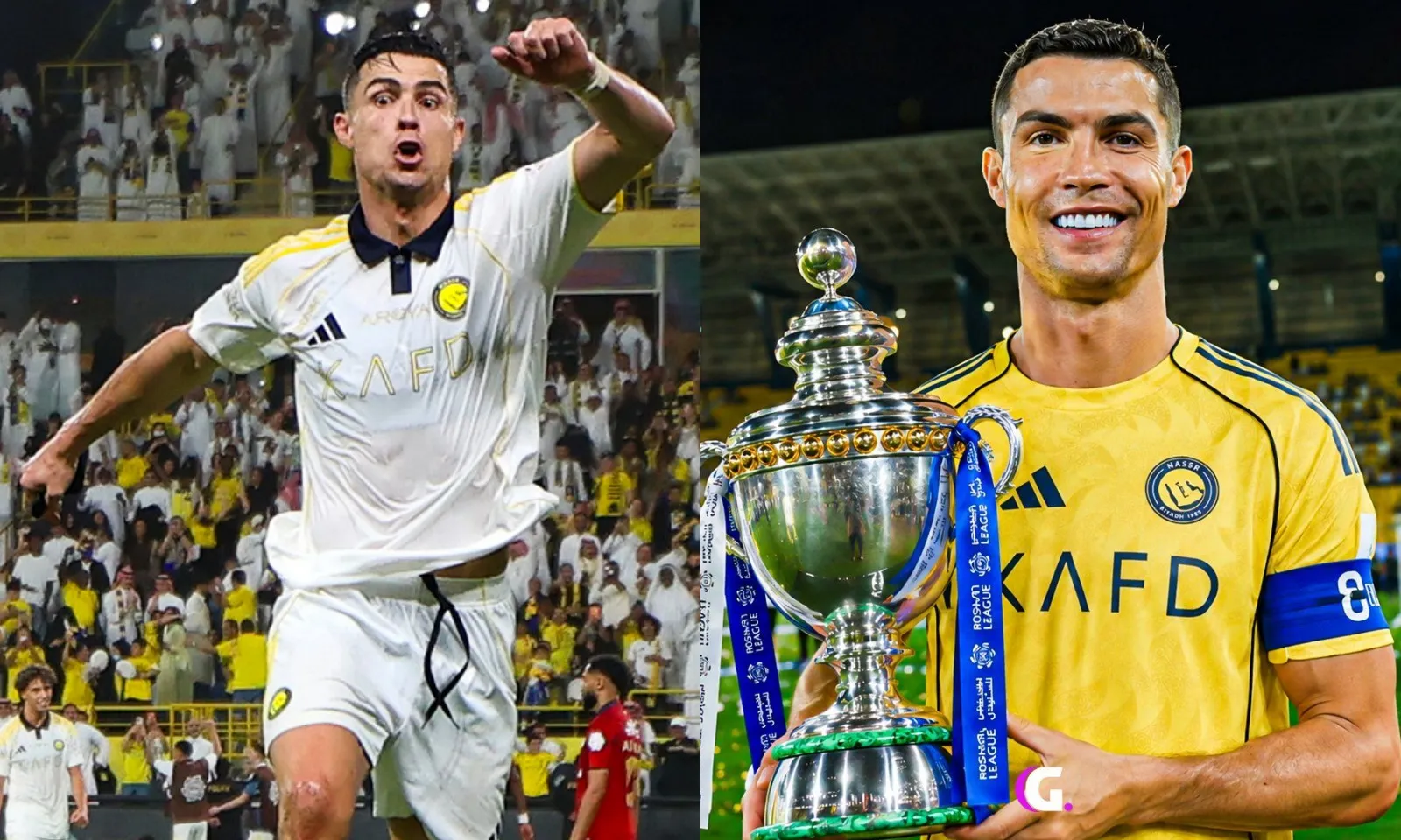 Ronaldo hồi xuân lập cú đúp thần sầu, Al Nassr vô địch Saudi Pro League