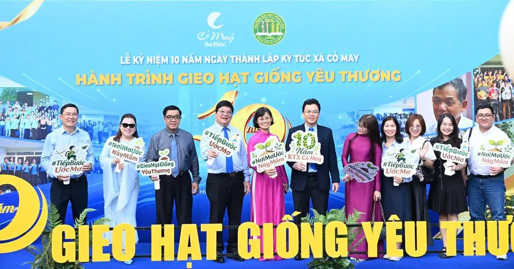 Ký túc xá Cỏ May: 10 năm một mái nhà, ngàn ước mơ   