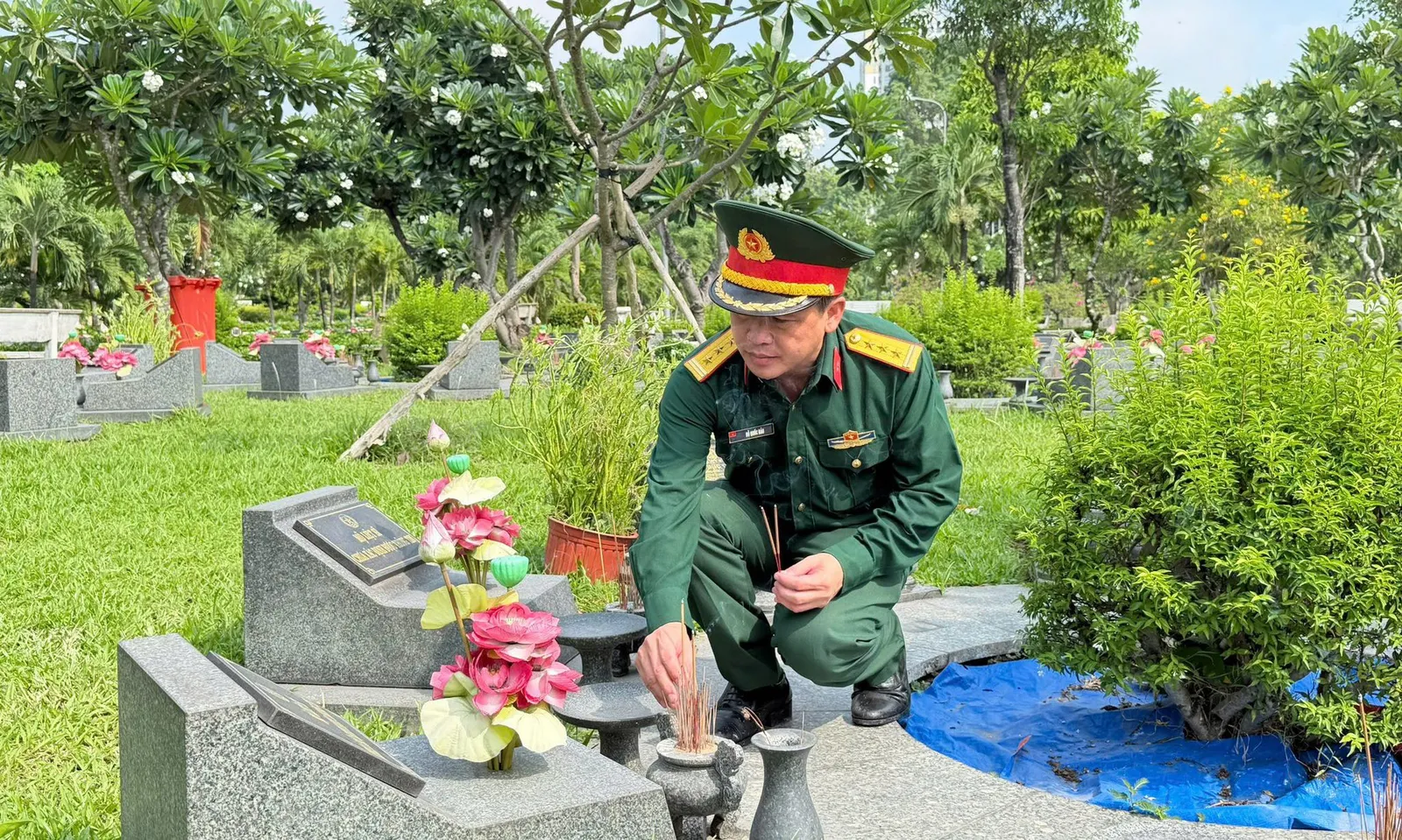Quyết tâm đến tháng 5/2027 hoàn thành lấy mẫu cho hơn 9.800 mộ liệt sĩ chưa xác định được thông tin