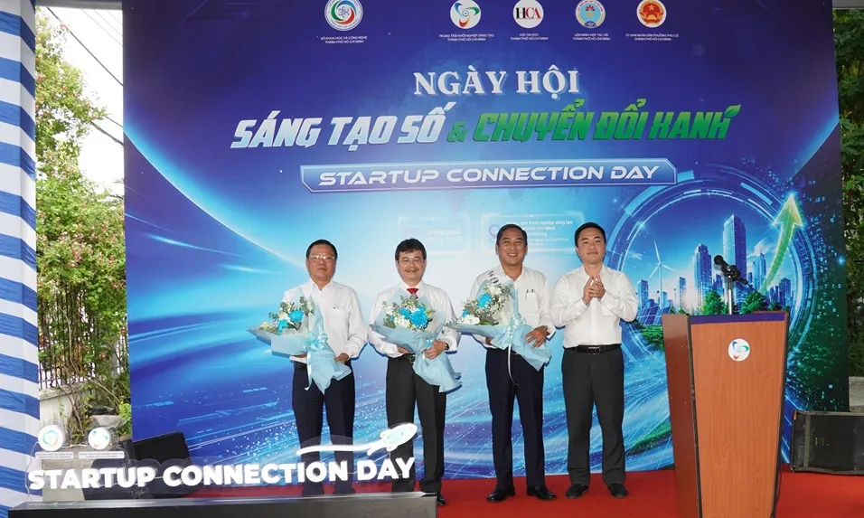 TPHCM khai mạc Startup Connection Day, thúc đẩy đổi mới sáng tạo và chuyển đổi xanh từ cơ sở