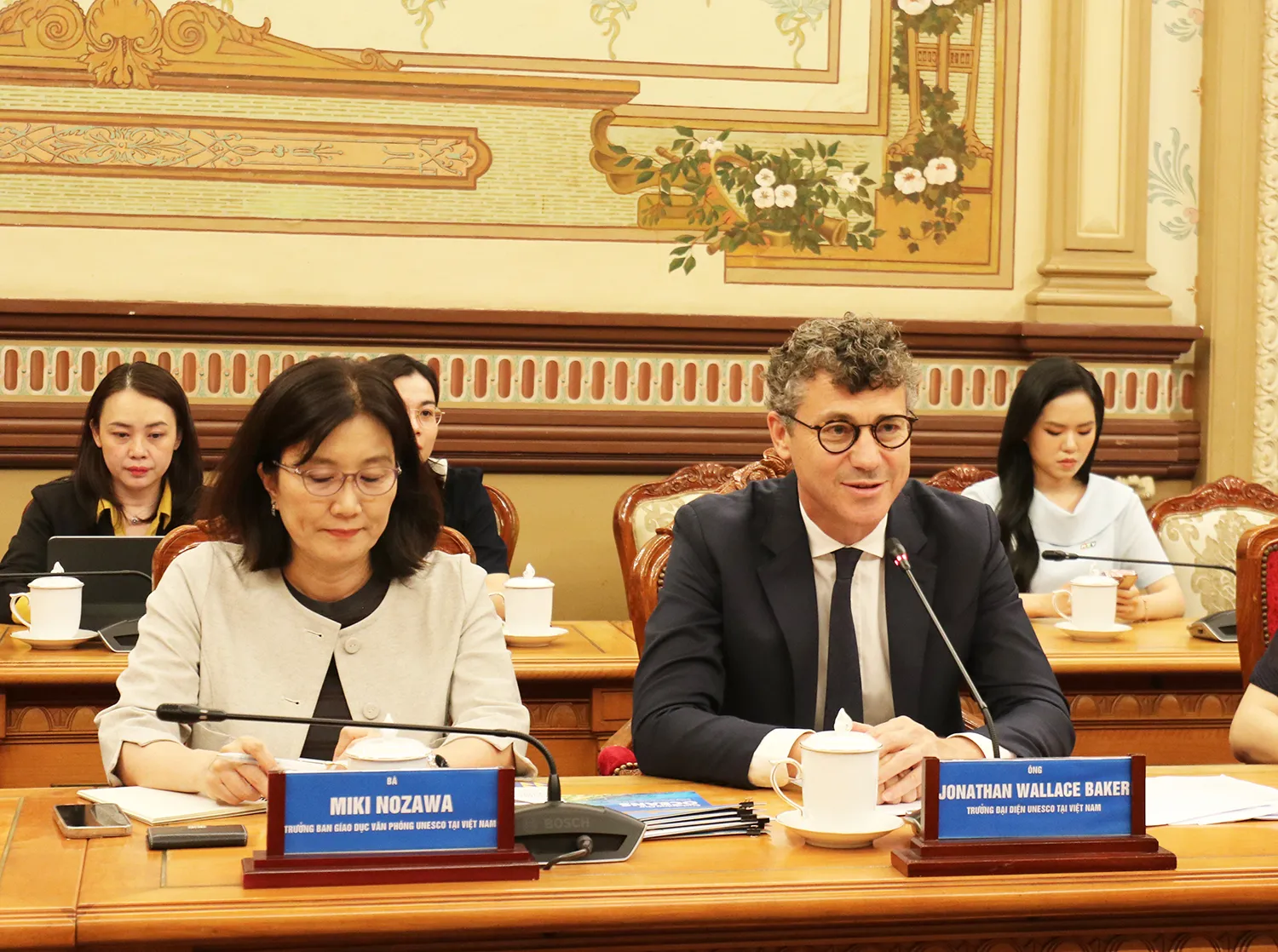 Ông Jonathan Wallace Baker đánh giá cao vai trò của TPHCM