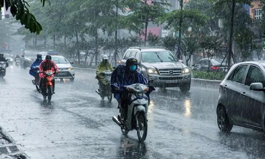 Thời tiết ngày 28/5: Bắc Bộ và Nam Bộ chiều tối có mưa dông