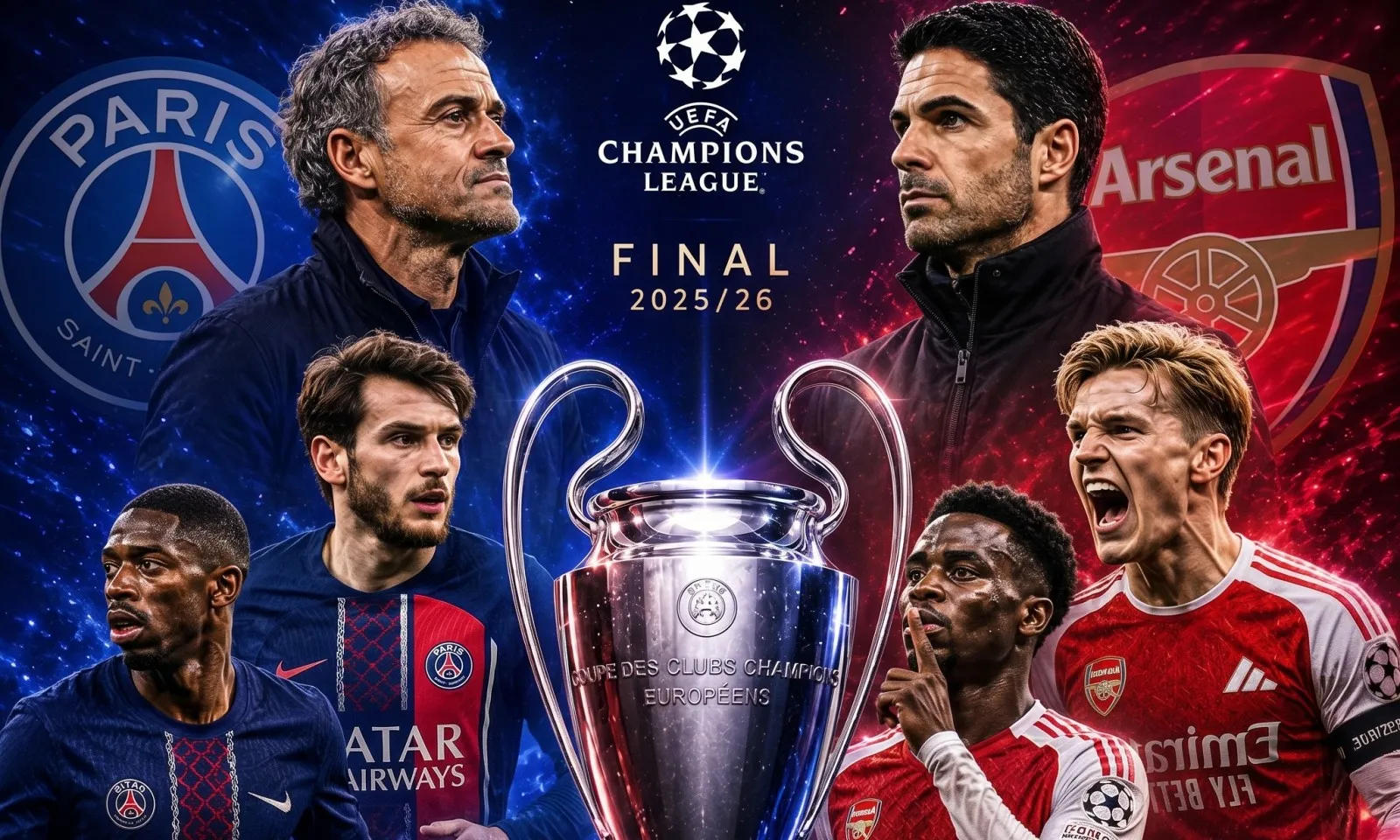 Nhận định PSG vs Arsenal (Chung kết Champions League, 23h00 ngày 30/5): Cổ điển và hiện đại