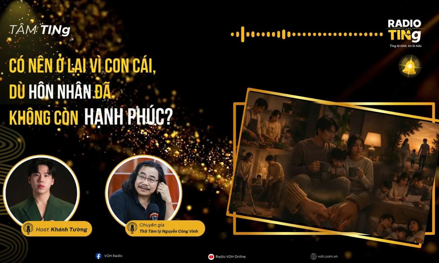 Có nên ở lại vì con cái…dù hôn nhân đã không còn hạnh phúc?