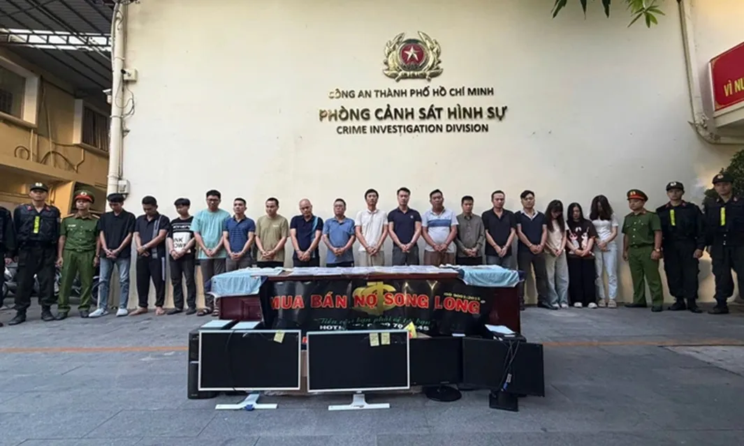 Triệt phá ổ đòi nợ kiểu xã hội đen ở TPHCM
