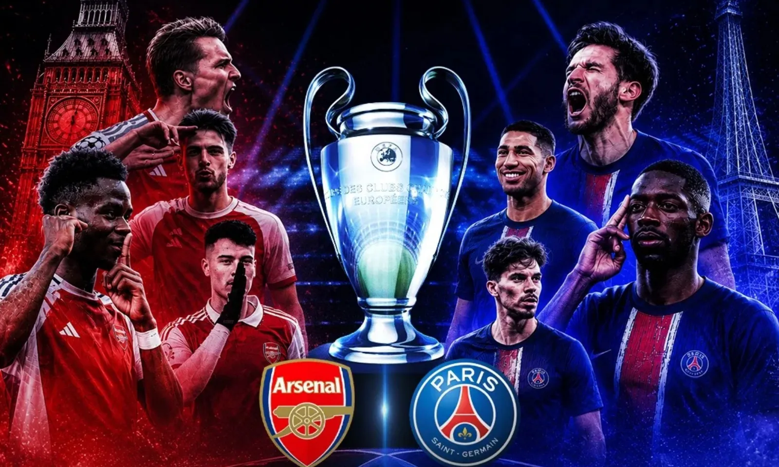 Siêu máy tính dự đoán kết quả Chung kết Champions League: PSG vô địch | 27,2% hiệp phụ