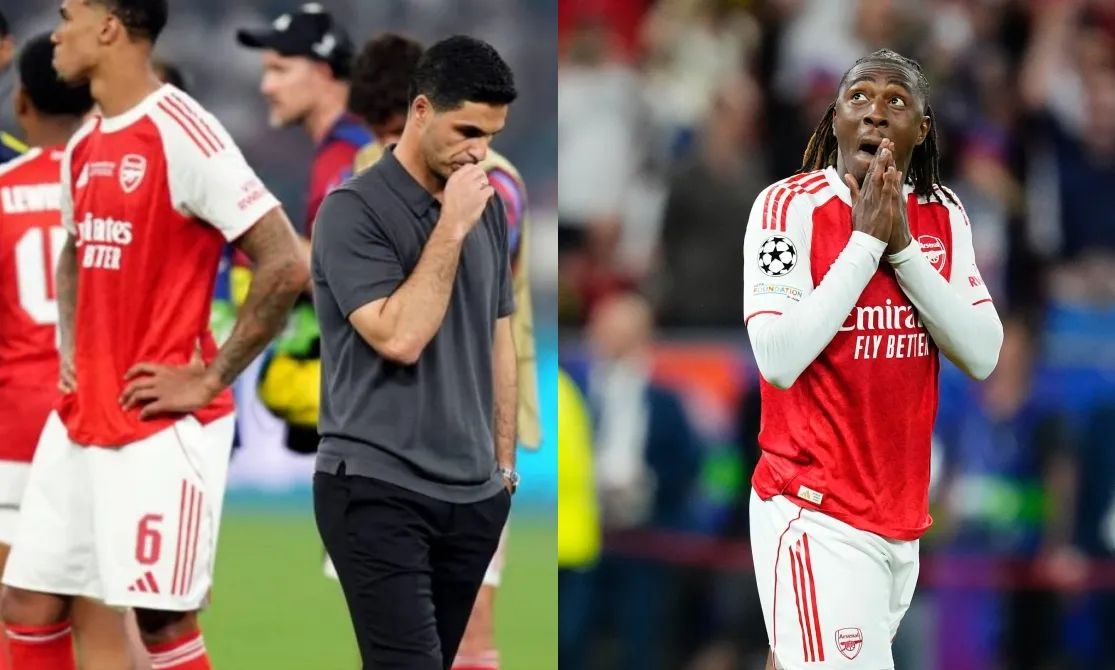 Arsenal thiết lập kỷ lục nghiệt ngã ở Chung kết Champions League