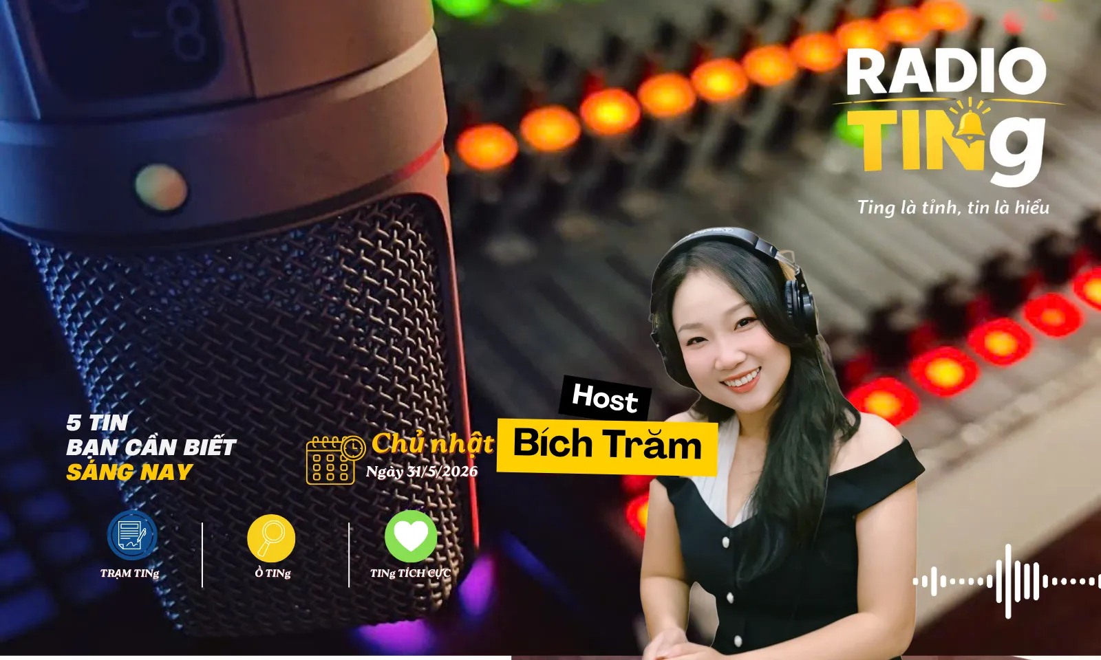 RADIO TINg 31/5: Chủ nhật đến rồi, nạp năng lượng thôi