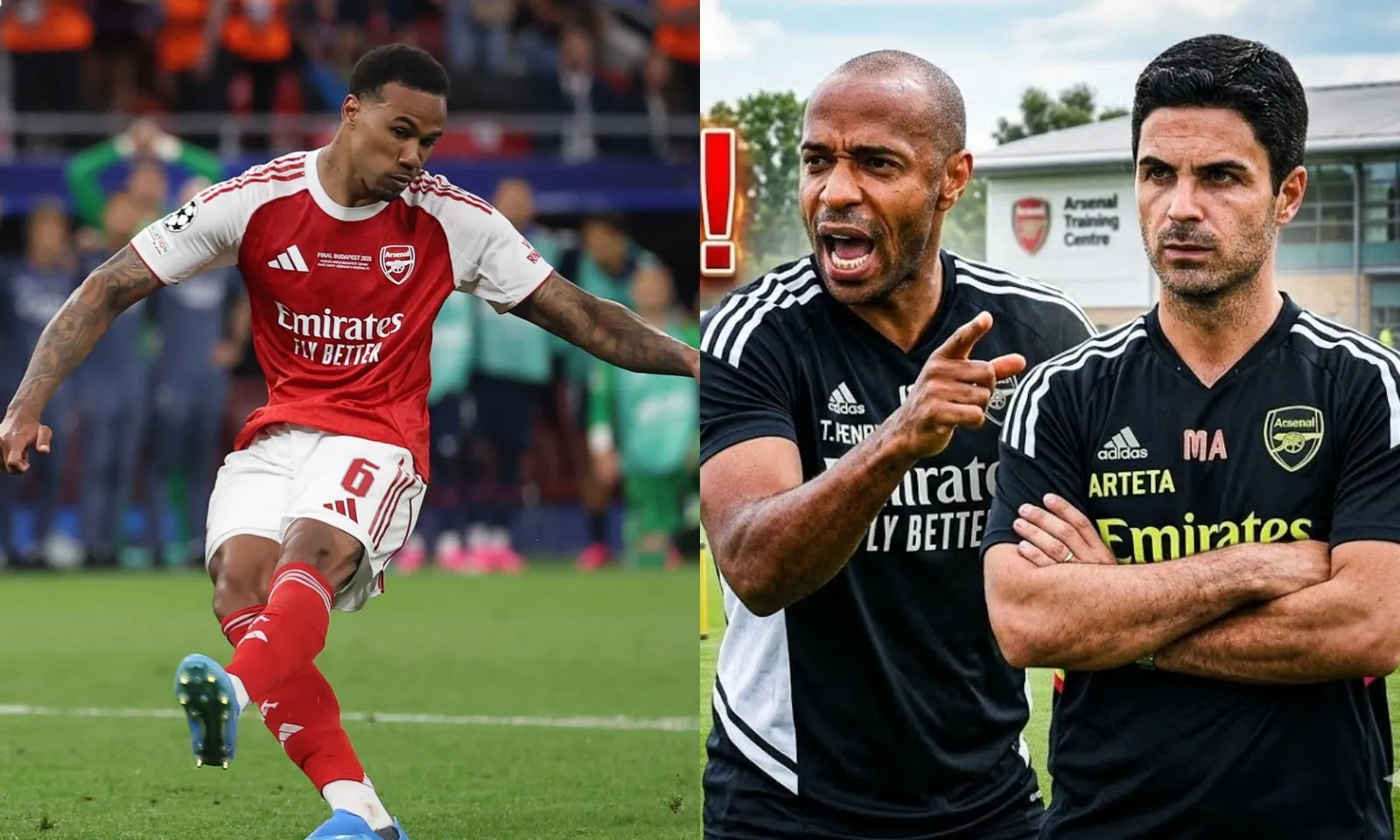 Arteta phản pháo Henry hậu thất bại Chung kết Champions League