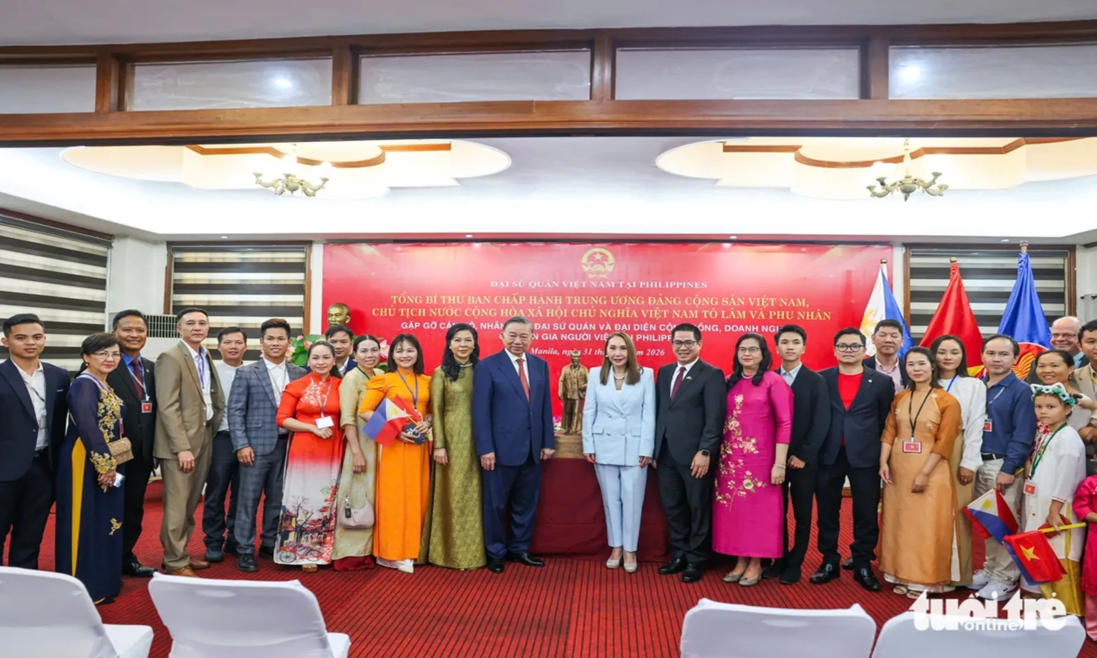 Tổng Bí thư, Chủ tịch nước Tô Lâm gặp kiều bào tại Philippines, khẳng định ý nghĩa lịch sử chuyến thăm – Hình 110