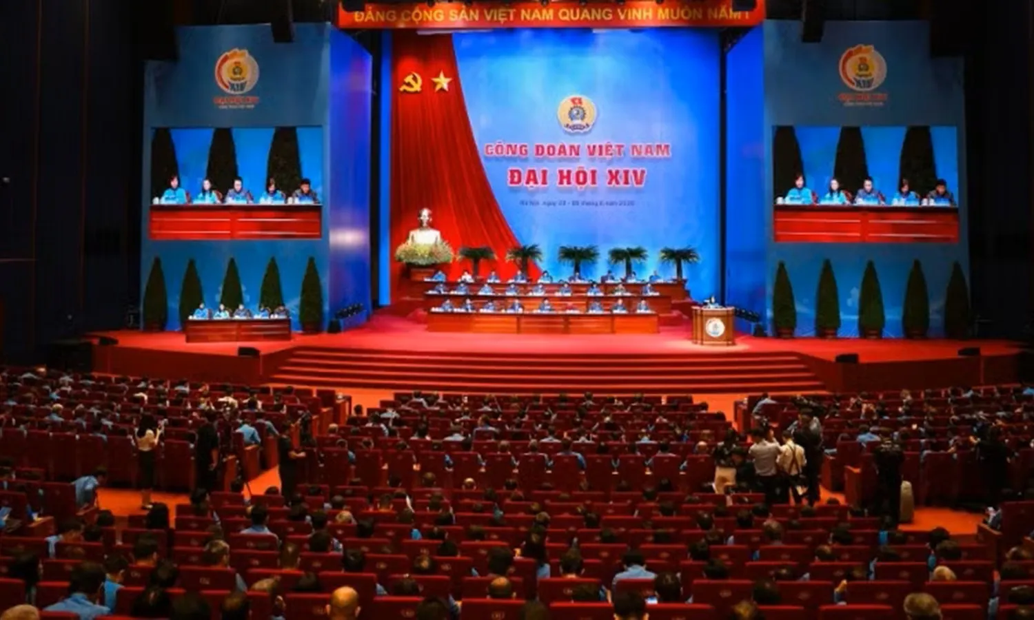 Đại hội XIV Công đoàn Việt Nam khai mạc