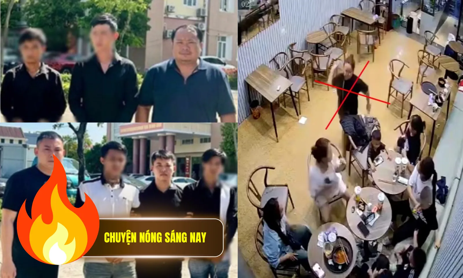 Chuyện nóng sáng 3/6: Đánh chủ vì chậm trả lương | Cô gái mang dao truy sát người trong quán trà sữa