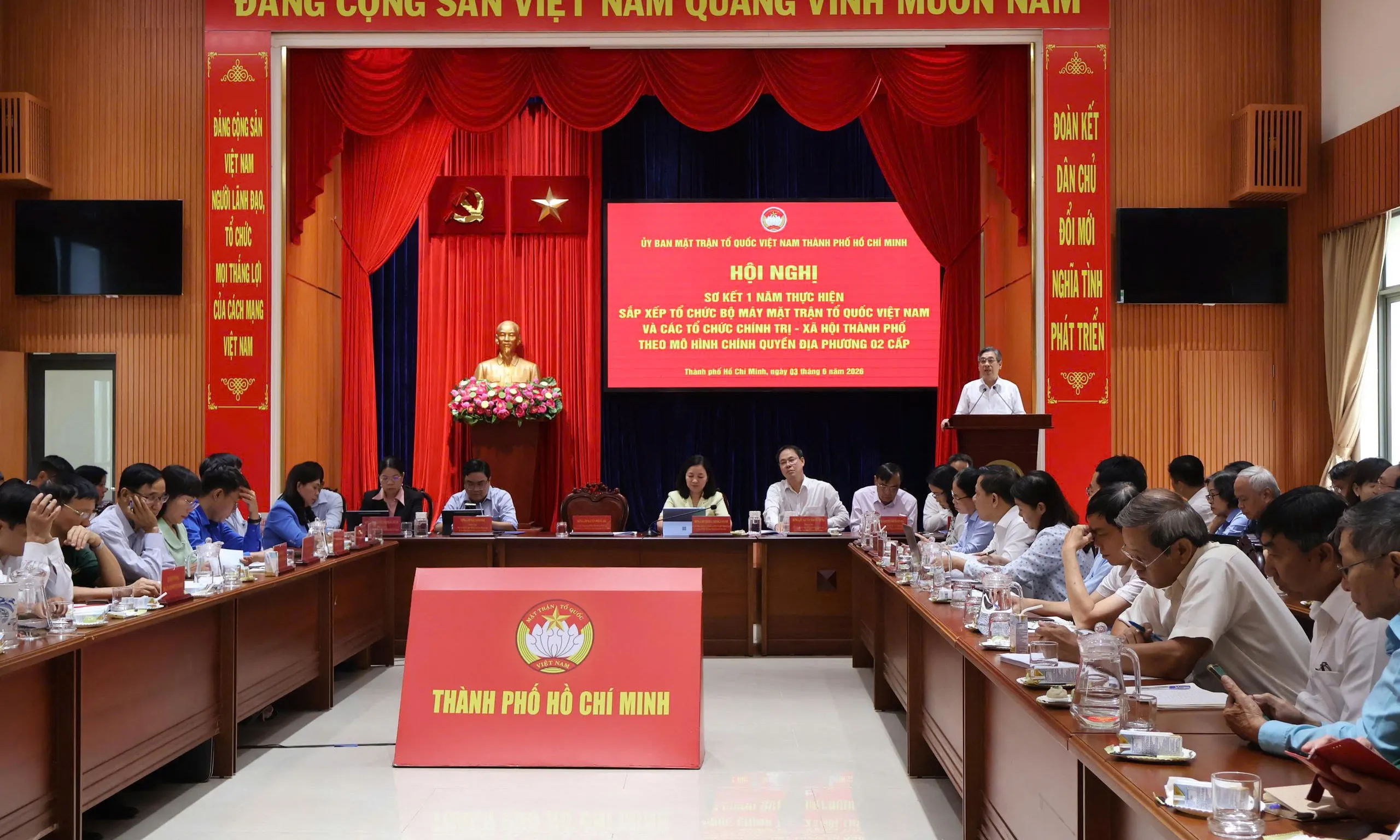 Sau một năm tinh gọn bộ máy, Ủy ban MTTQVN TPHCM tiếp tục đổi mới hoạt động
