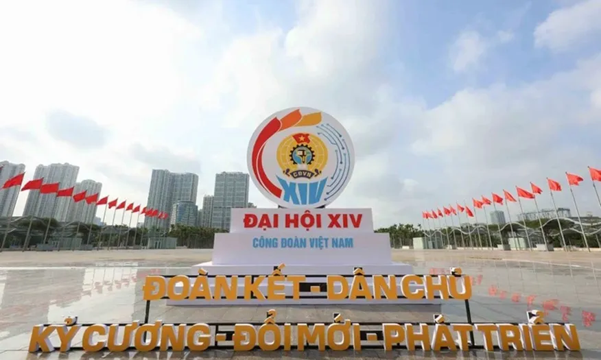 Hướng tới 10 triệu đoàn viên, Đại hội XIV Công đoàn Việt Nam chính thức khai mạc