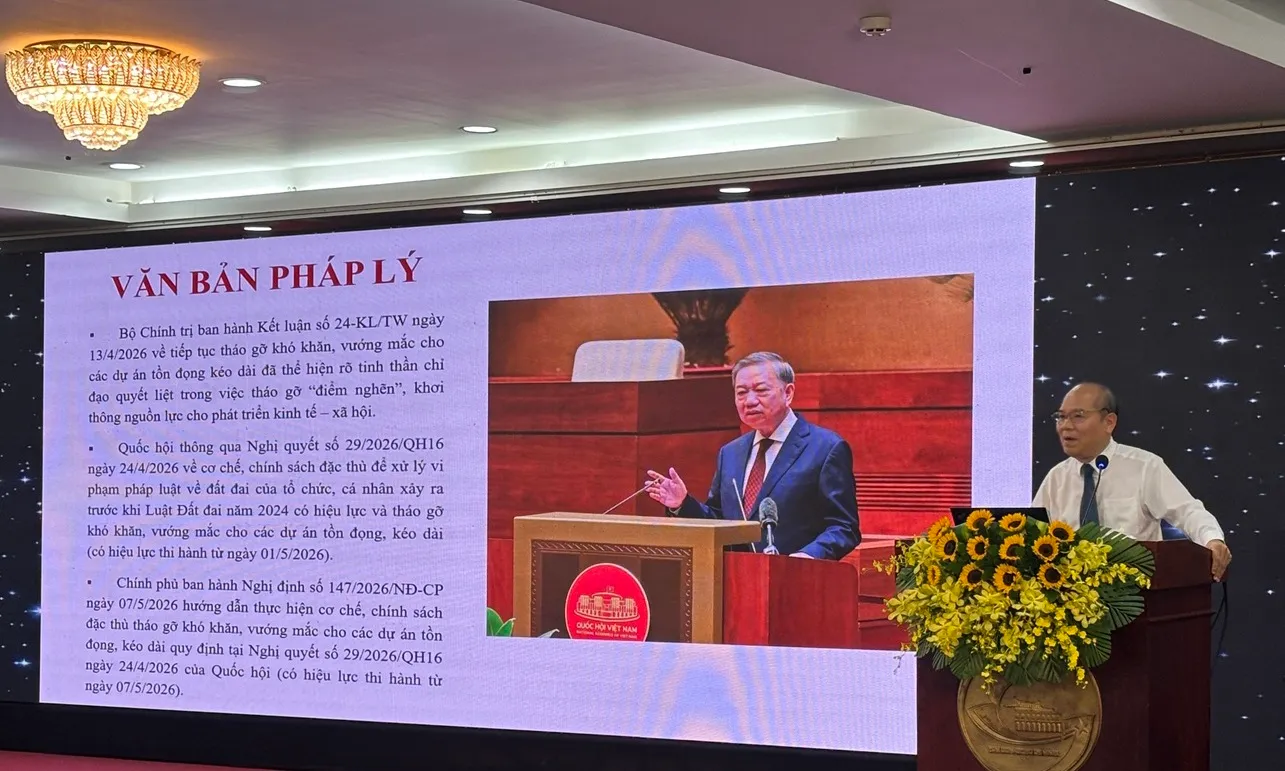 TPHCM tháo gỡ 838 dự án tồn đọng, khơi thông hơn 206 ngàn tỷ đồng nguồn lực phát triển