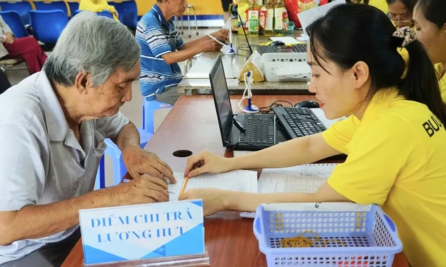 Tăng lương hưu, trợ cấp bảo hiểm xã hội, trợ cấp hằng tháng từ 1/7/2026