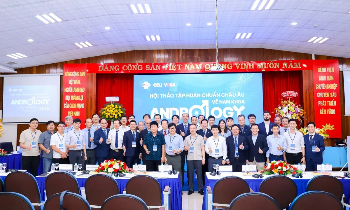 Hội thảo nam khoa chuẩn Châu Âu