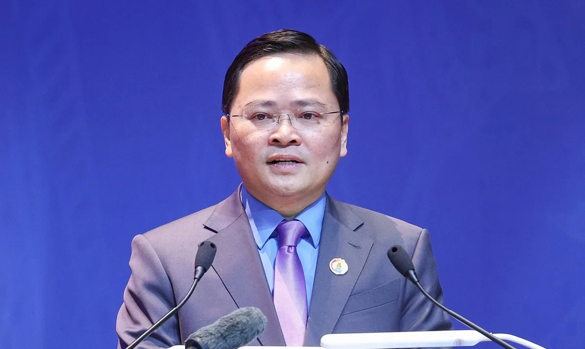 Ông Nguyễn Anh Tuấn tái đắc cử Chủ tịch Tổng LĐLĐ Việt Nam khóa XIV