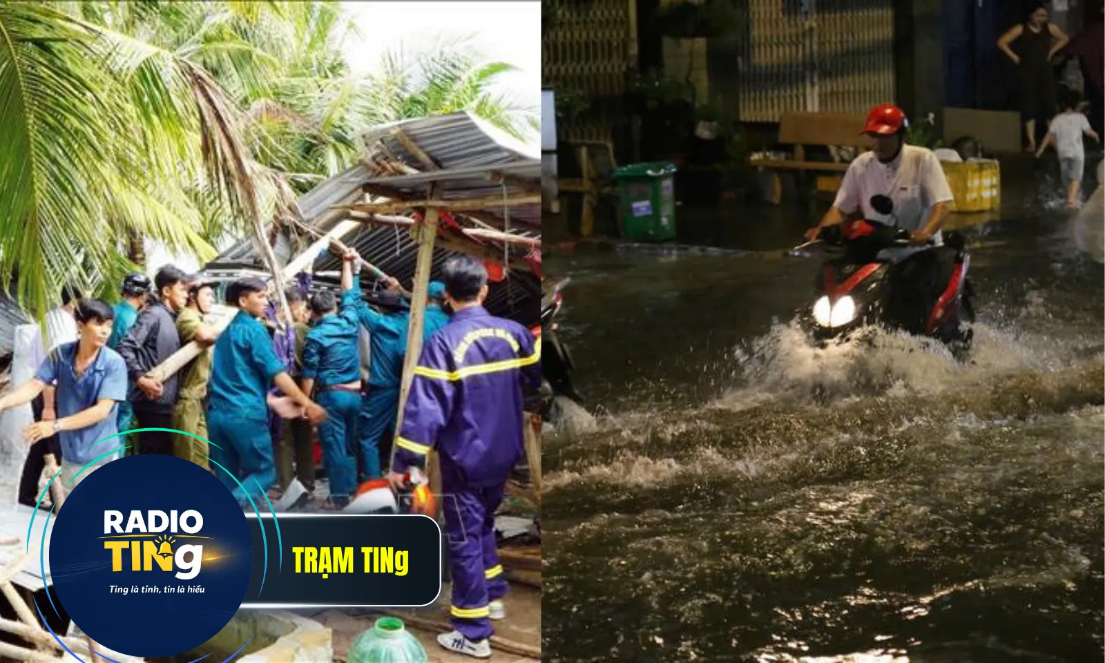 Điểm tin chiều 5/6: Nam Bộ mưa lớn cục bộ | Mưa kèm giông lốc gây thiệt hại tại các địa phương