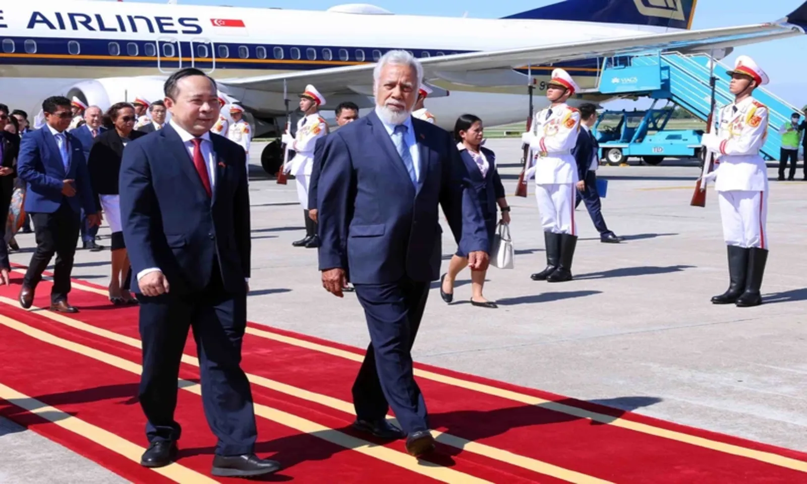 Thủ tướng Timor-Leste đến Hà Nội, bắt đầu thăm chính thức Việt Nam và dự AFF 2026