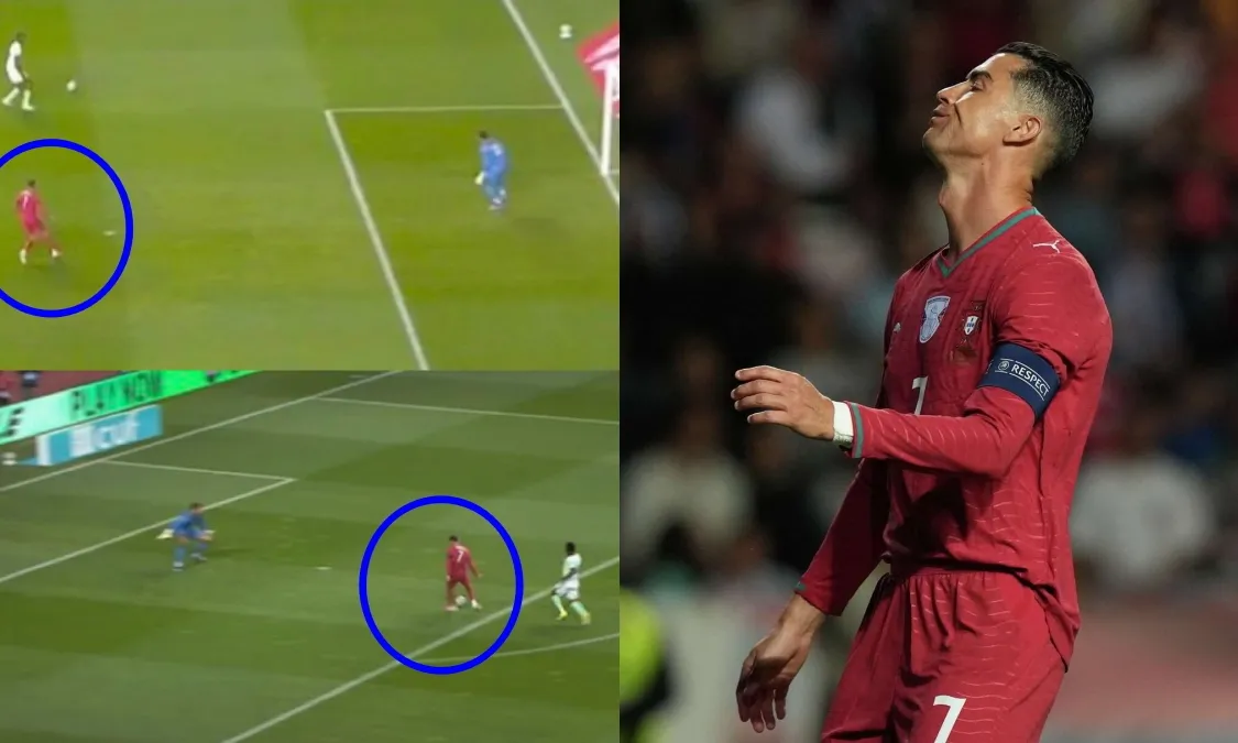 0% rê bóng thành công, 4 cú sút hỏng: Ronaldo hoá gánh nặng Bồ Đào Nha