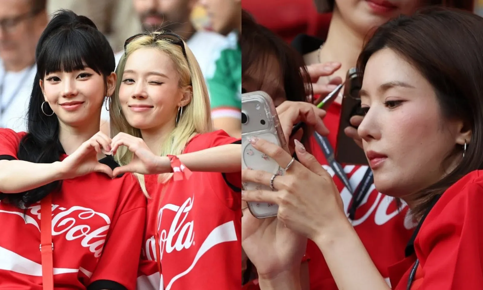 3 mỹ nữ K-pop khuấy động khán đài World Cup, cổ vũ tuyển Hàn Quốc thắng lợi
