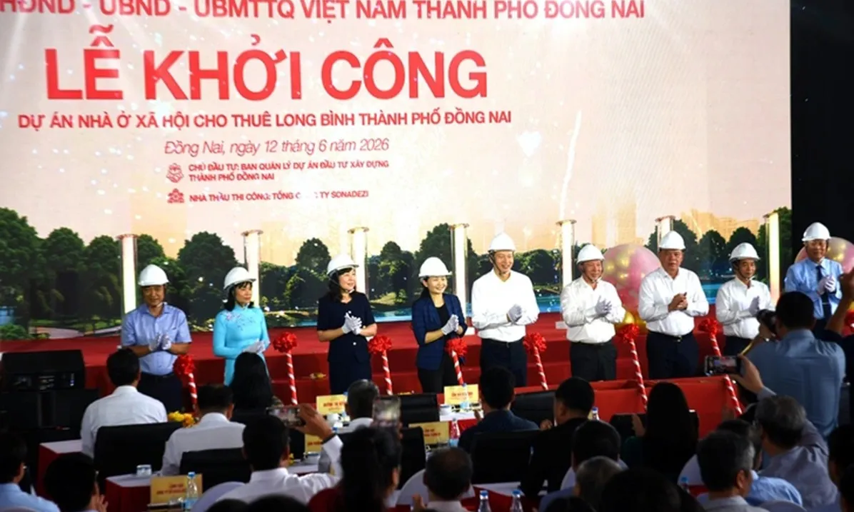Đồng Nai: Khởi công 10.000 căn hộ cho thuê giá rẻ