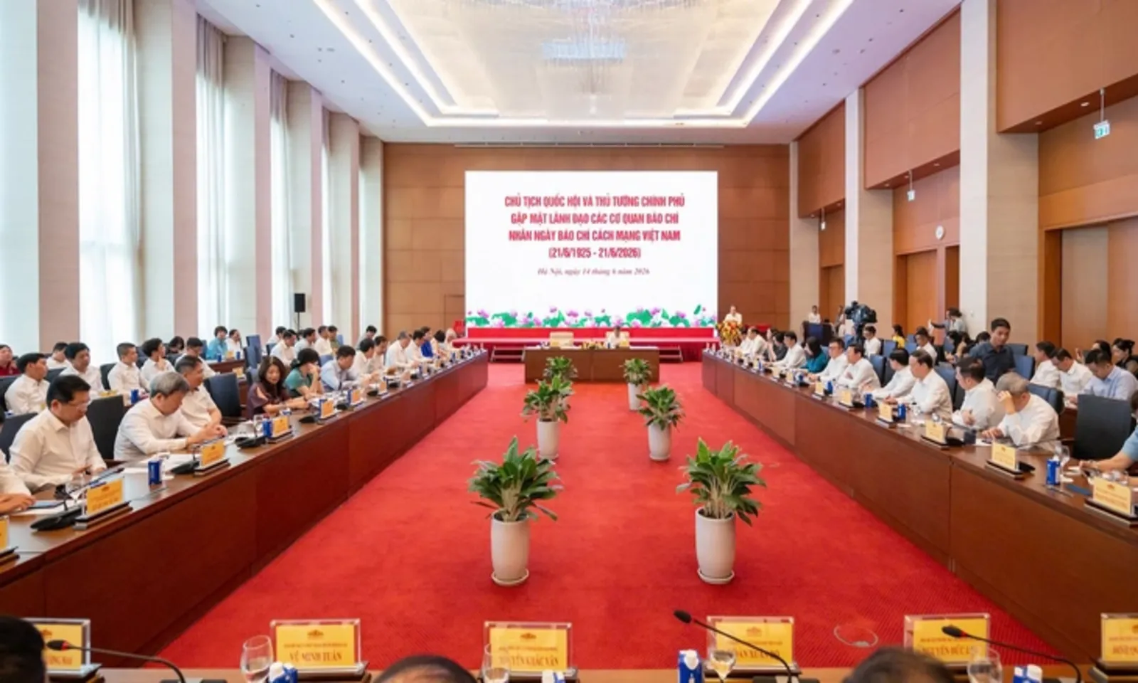 Lãnh đạo Đảng, Nhà nước gặp mặt cơ quan báo chí Định hướng phát triển báo chí hiện đại, nhân văn – Hình 3